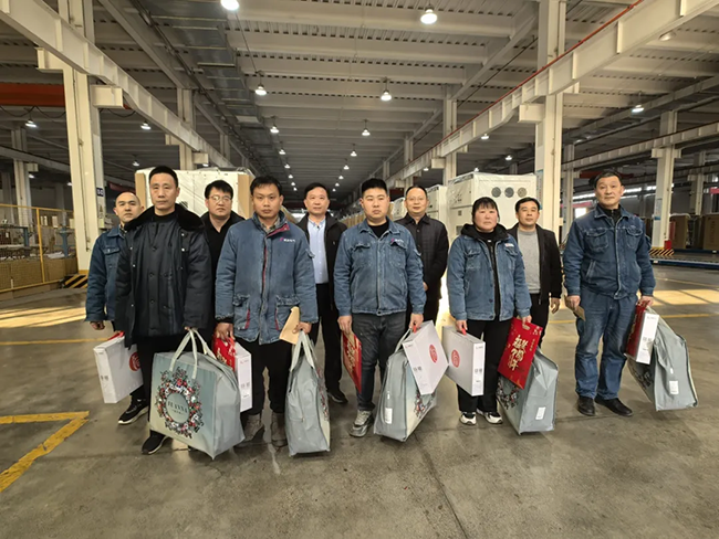 索凌電氣新春慰問送關懷，節(jié)前安全督導保平安