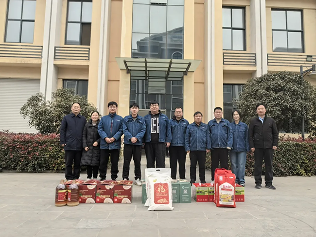 索凌電氣新春慰問送關懷，節(jié)前安全督導保平安
